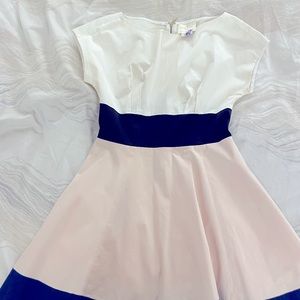 kate spade colour block skater dress size 6
